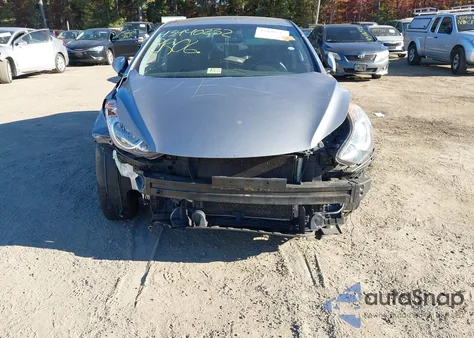 2012 Hyundai Elantra Gls (Ulsan Plant) z USA, uszkodzony, nr VIN KMHDH4AE8CU345930